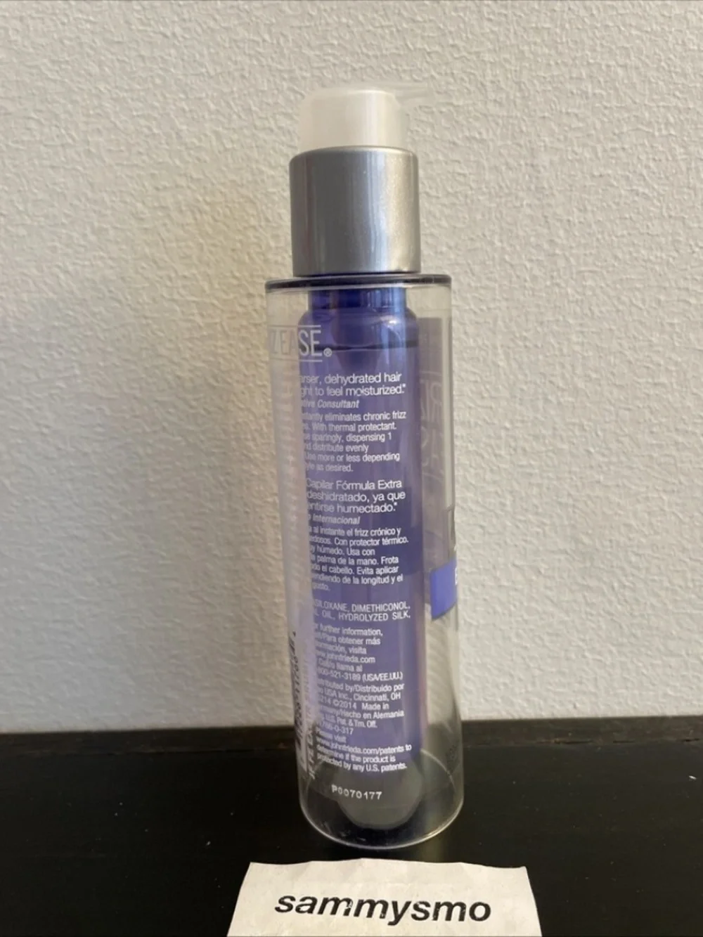 John Frieda Frizz Ease Extra Strength Serum 1.69 oz. discontinued See Descript